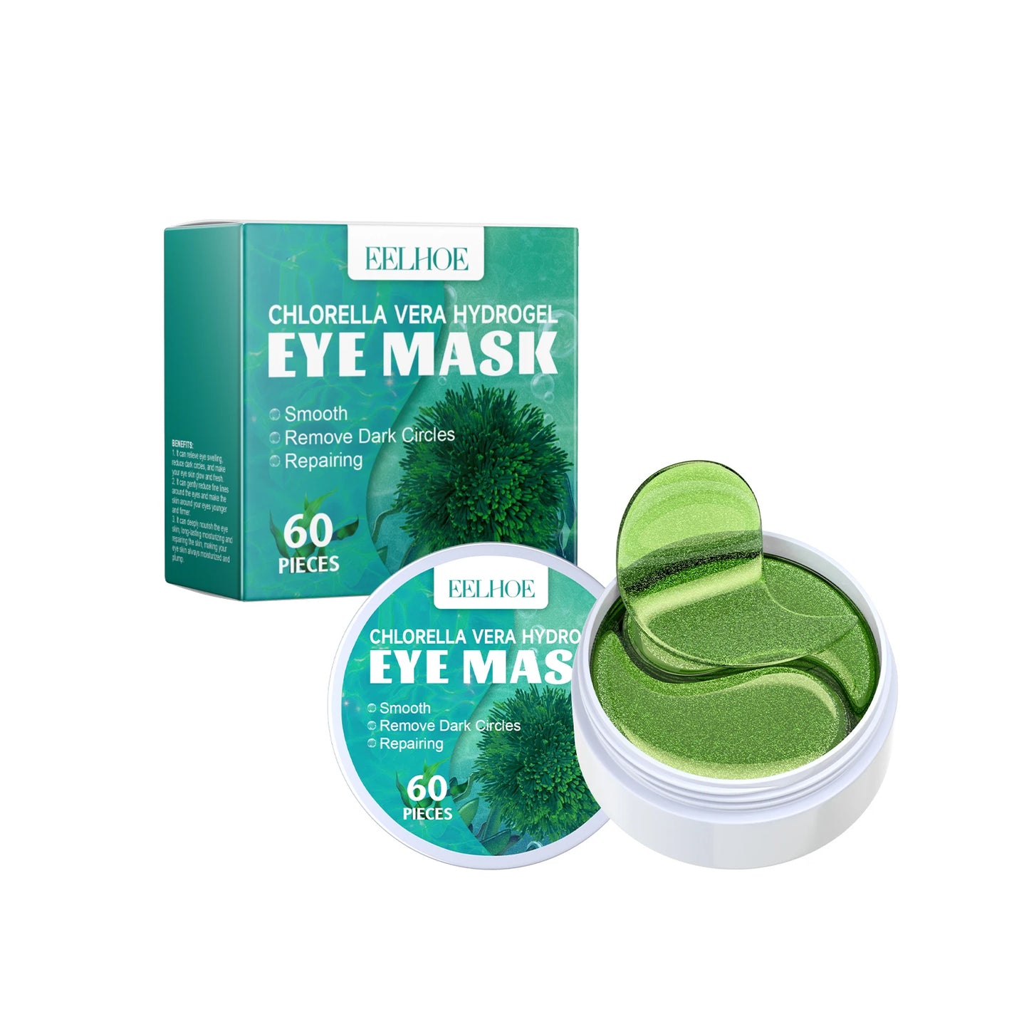 Seaweed Under Eye Patches – Dark Circles & Puffiness 60pc