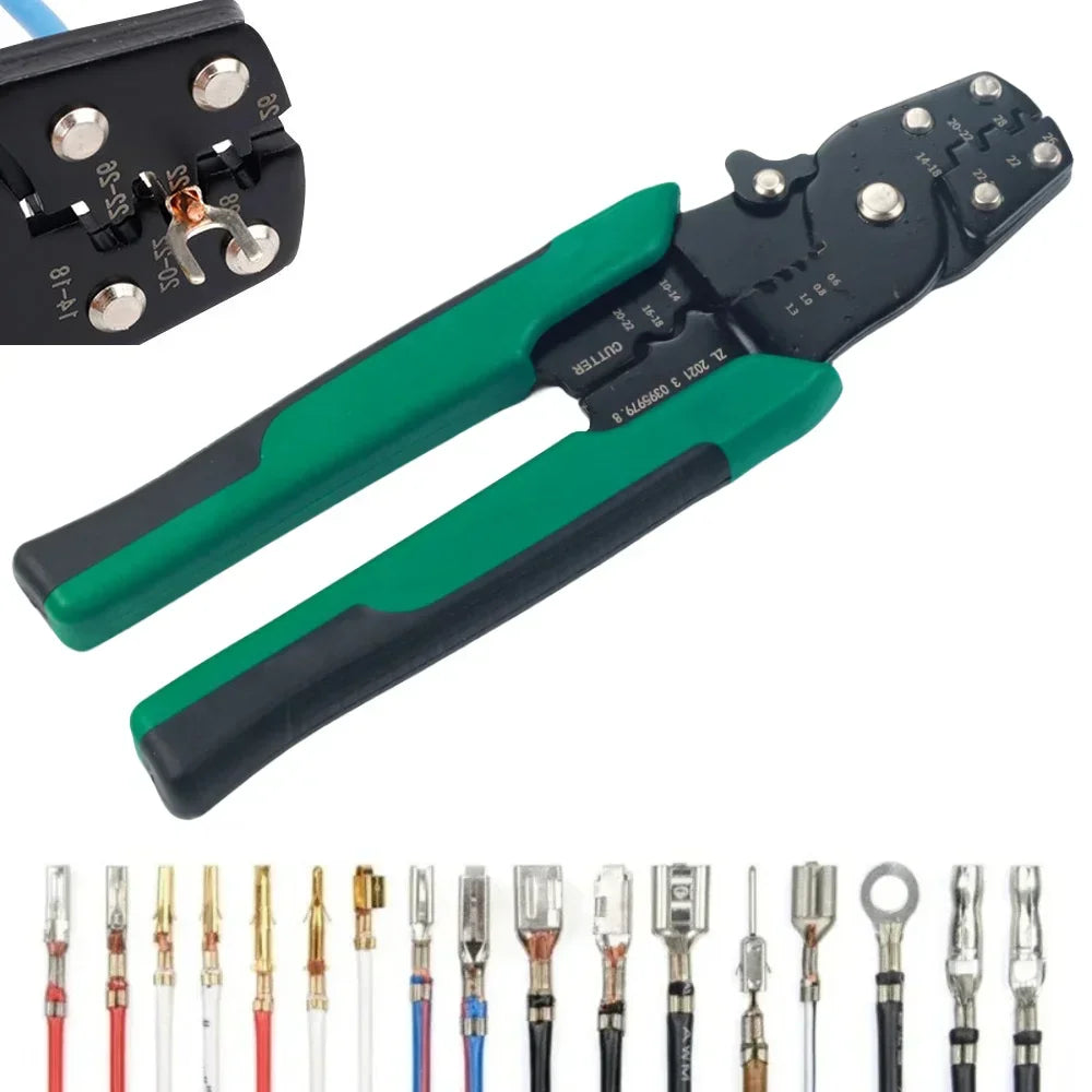 Multi-Function Crimping & Wire Stripping Pliers 190mm CRV Peaceful Pleasures Health and Wellness