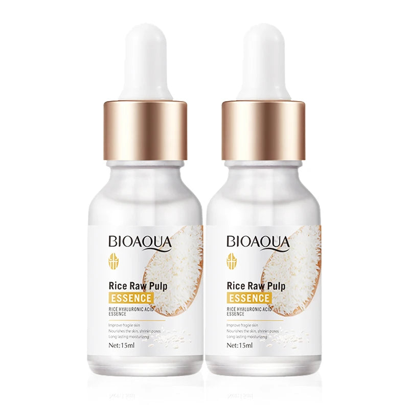 BIOAQUA Rice Raw Pulp Serum – Hyaluronic Acid Anti-Aging