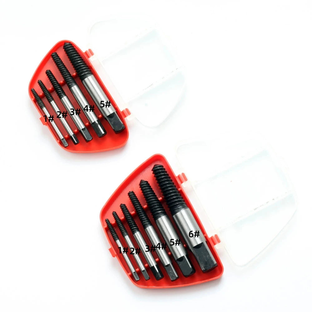 Broken Screw & Bolt Extractor Drill Bits Set – 5/6/8 Pcs Peaceful Pleasures Health and Wellness