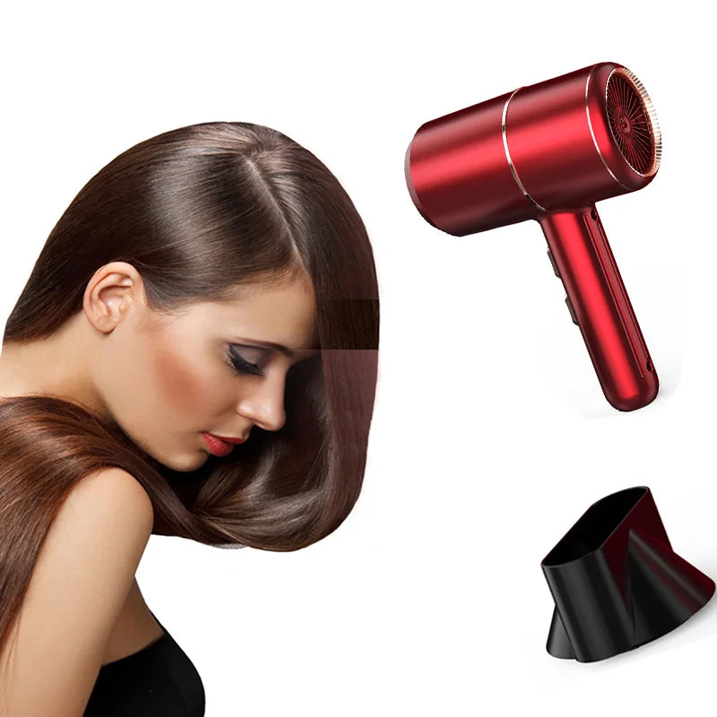 Portable high-speed mini hair dryer Professional home dormitory hair dryer Intelligent ion hair dryer Peaceful Pleasures Health and Wellness