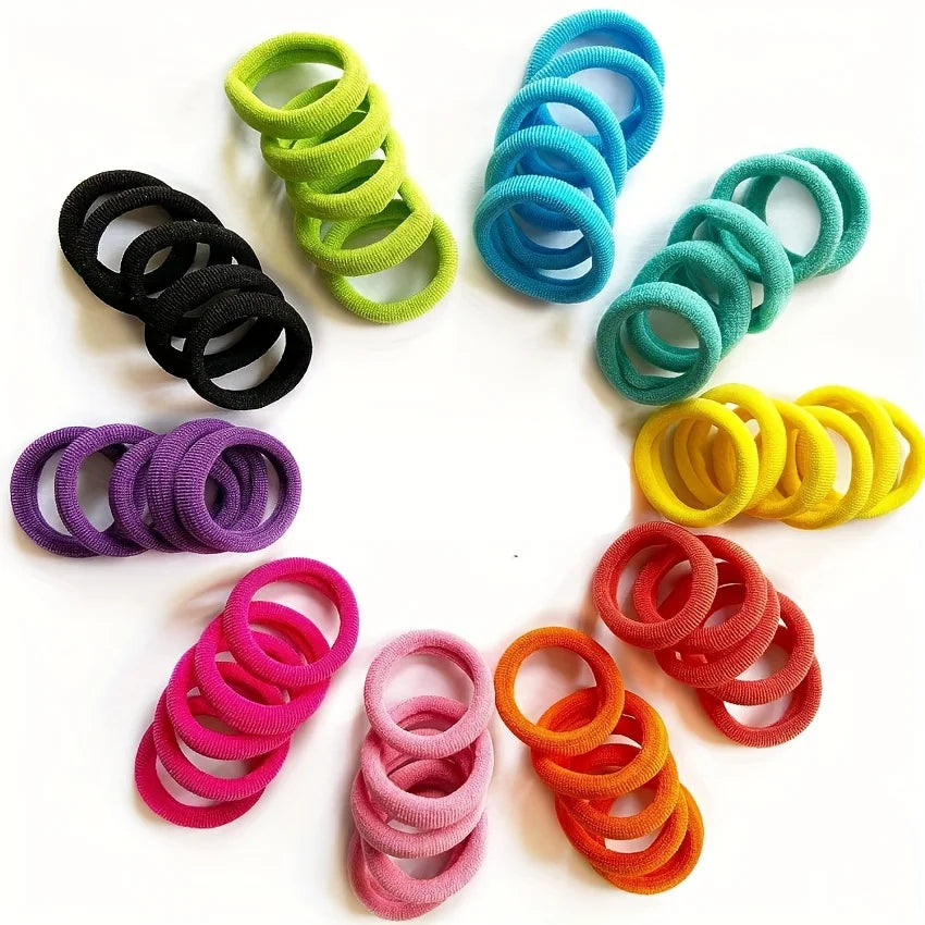 280colorful headband boxes, 24 colors, high-elasticity candy-colored seamless towel ribbons, suitable for daily wear, comes with Peaceful Pleasures Health and Wellness