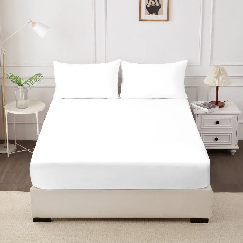Elastic Fitted Sheet with Pocket | Microfiber Single–King