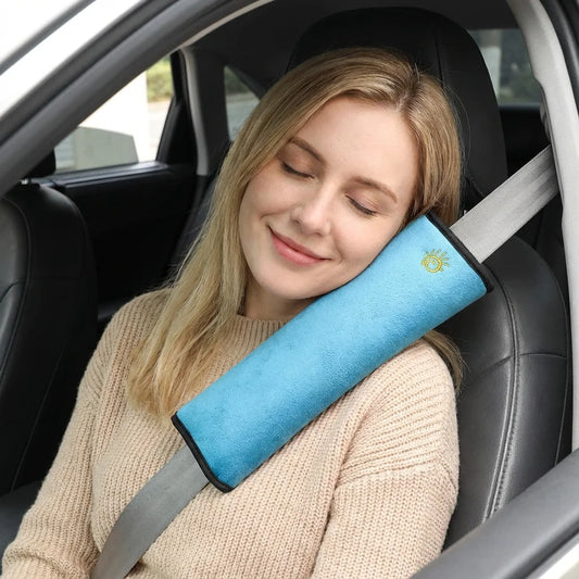 Kids Shoulder Pad Interior Car Seat Belt Chest Cushion Universal Safety Car Seat Shoulder Protector Pillow Pads for Kids Women Peaceful Pleasures Health and Wellness