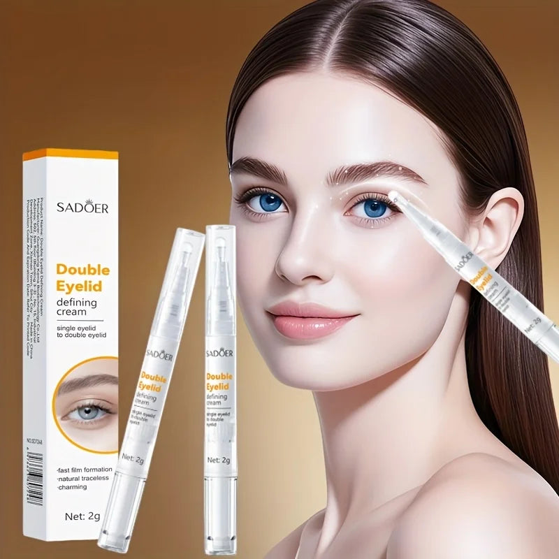 SADOER Double Eyelid Shaping Cream – Waterproof, Long-Lasting