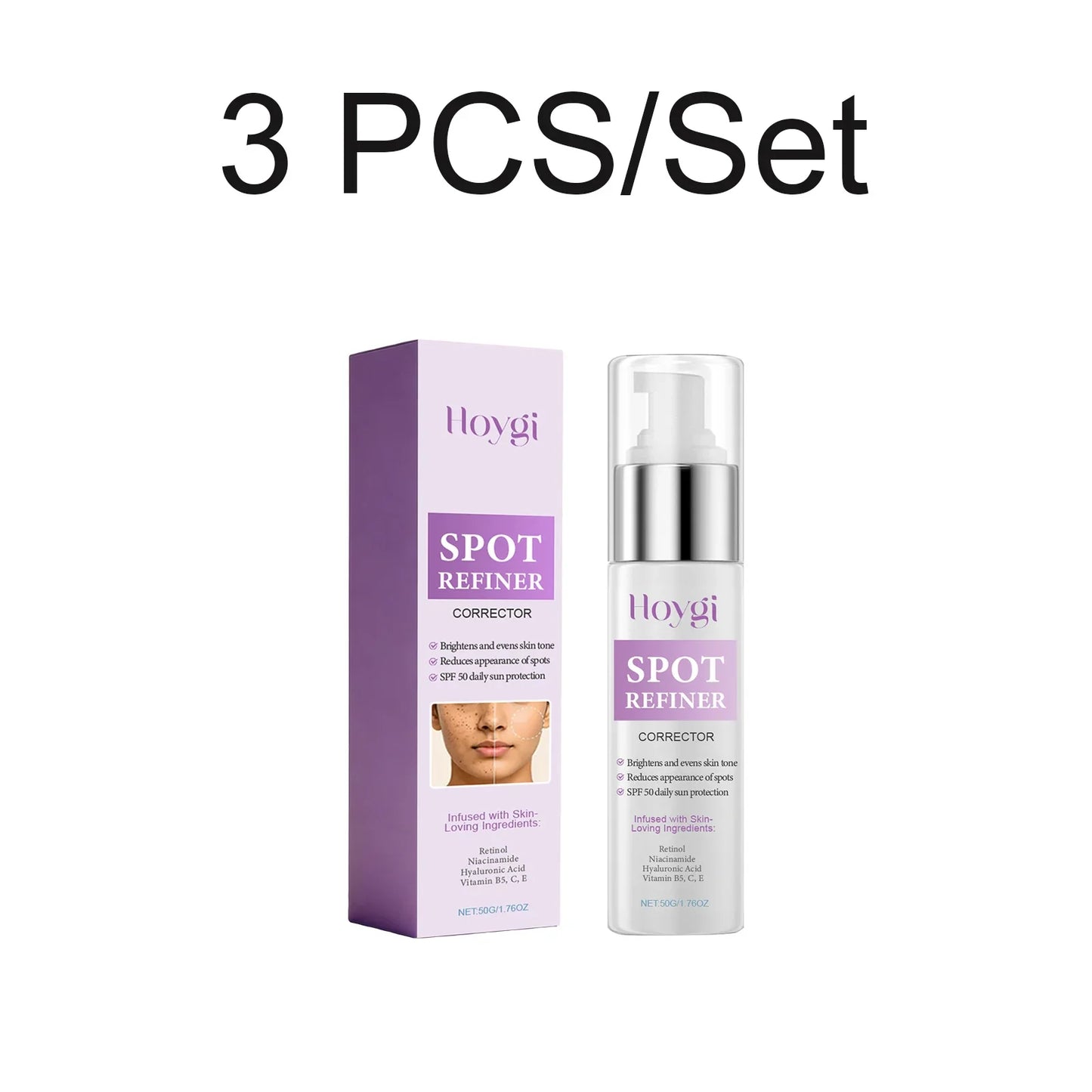 Hoygi SPF 50 Dark Spot Brightening Face Cream | Moisturizer