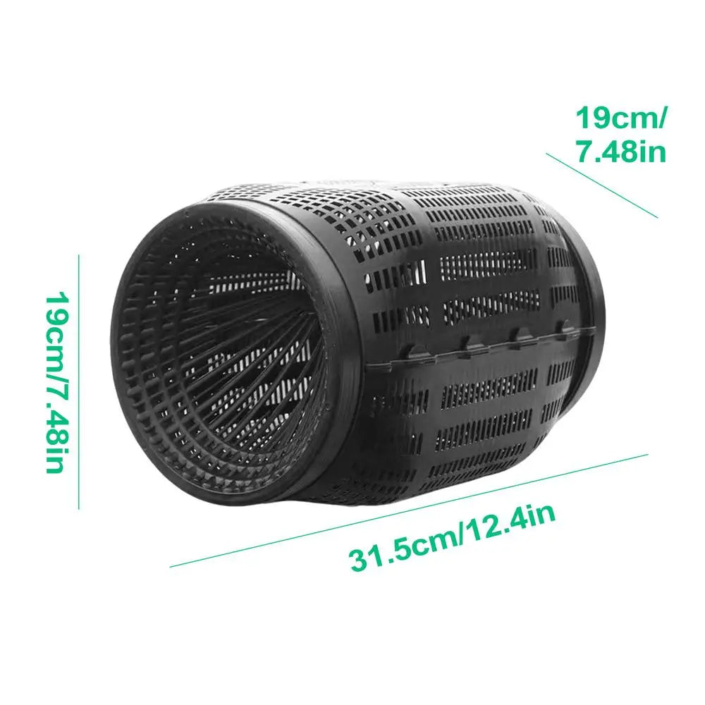 Portable Fish Trap Cage for Eel, Crab, Shrimp & Crayfish