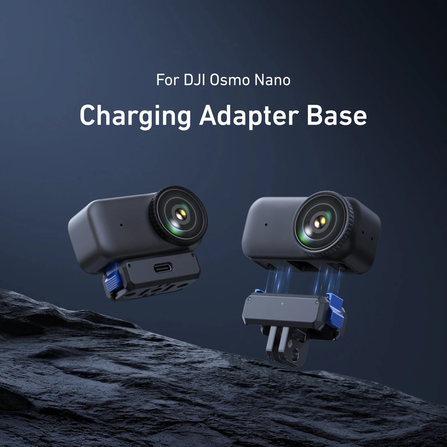 Portable Magnetic Mount Charging Base Foldable Adapter Bracket Quick Release For DJI OSMO Nano Camera Quick Mount Peaceful Pleasures Health and Wellness