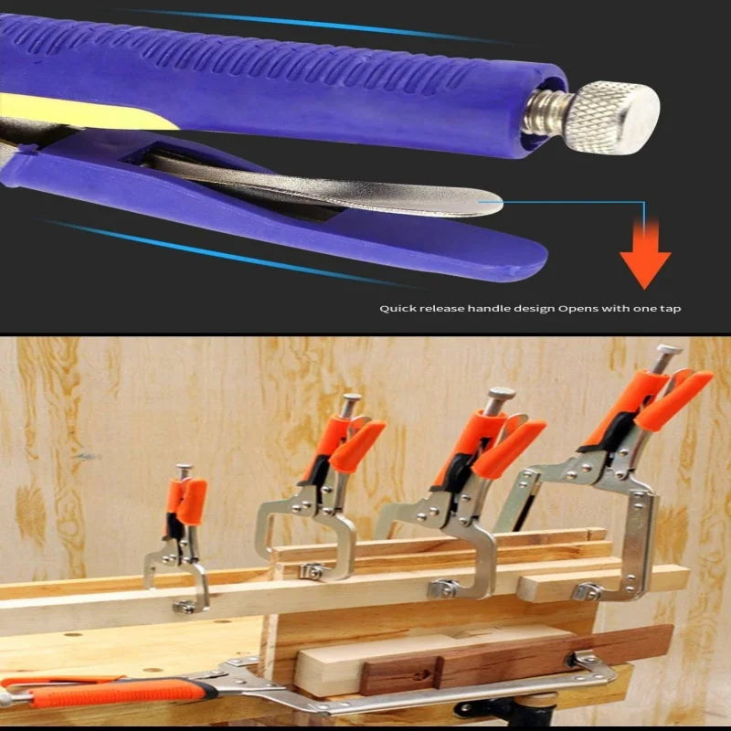 6-Inch Heavy Duty C-Clamp | Woodworking & Welding Locking Plier Peaceful Pleasures Health and Wellness