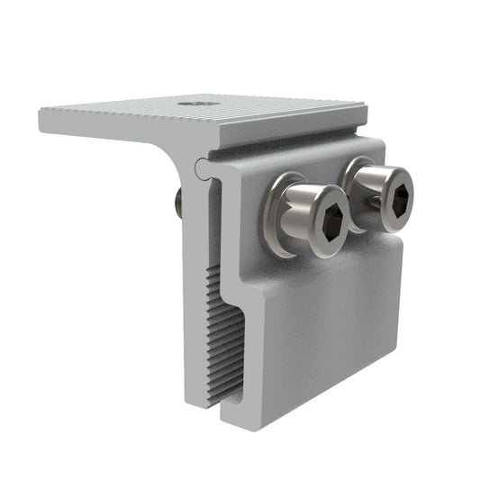 1 Roof Clamps Standing Seam Clamp Sheet Mounting Portable Solar PV Peaceful Pleasures Health and Wellness