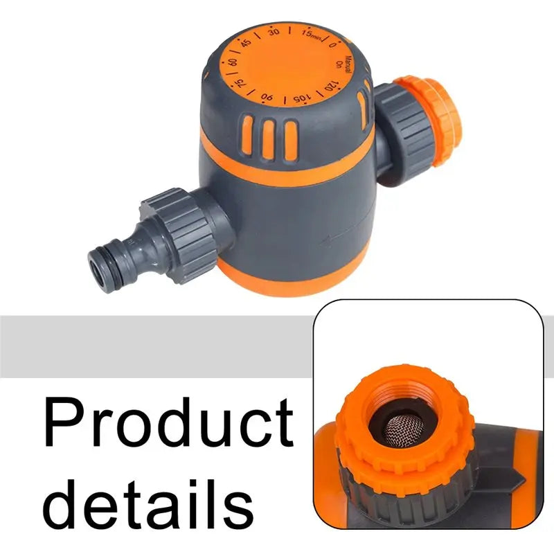 Y51A-Water Conservation Feature Garden Irrigation Timer Battery-Free Operation Timing Controller Irrigation System Peaceful Pleasures Health and Wellness