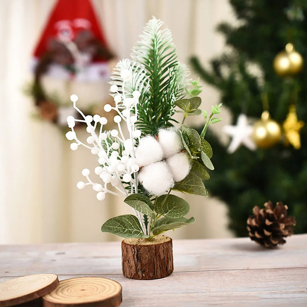 Mini Artificial Christmas Tree | Tabletop Holiday Décor