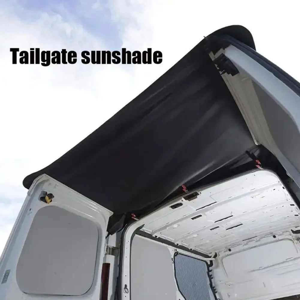 600D Waterproof RV Rear Barn Door Awning Cover – Van & Camper