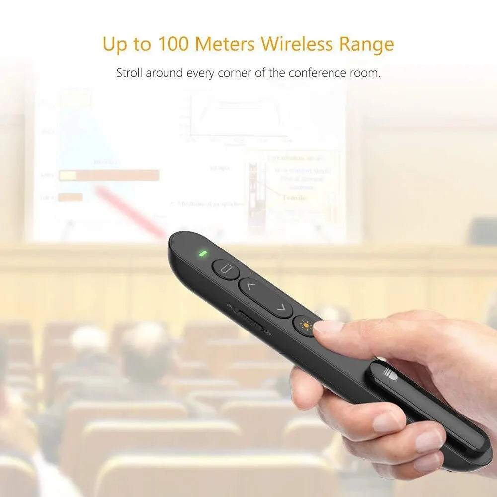 Remote Control Multifunctional Flip Pen Charging Laser Pen Sight Teaching Demonstration Business PPT Speech Red Light Peaceful Pleasures Health and Wellness