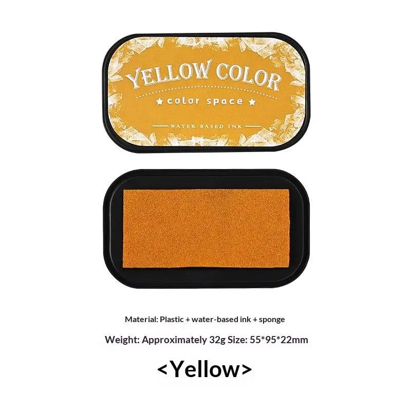 Water-Based Stamp Inkpad – Washable Sponge Pad for Art & Crafts