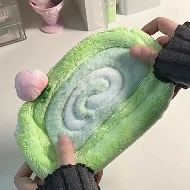 Cute Plush Pencil Case – Large Capacity Stationery Bag