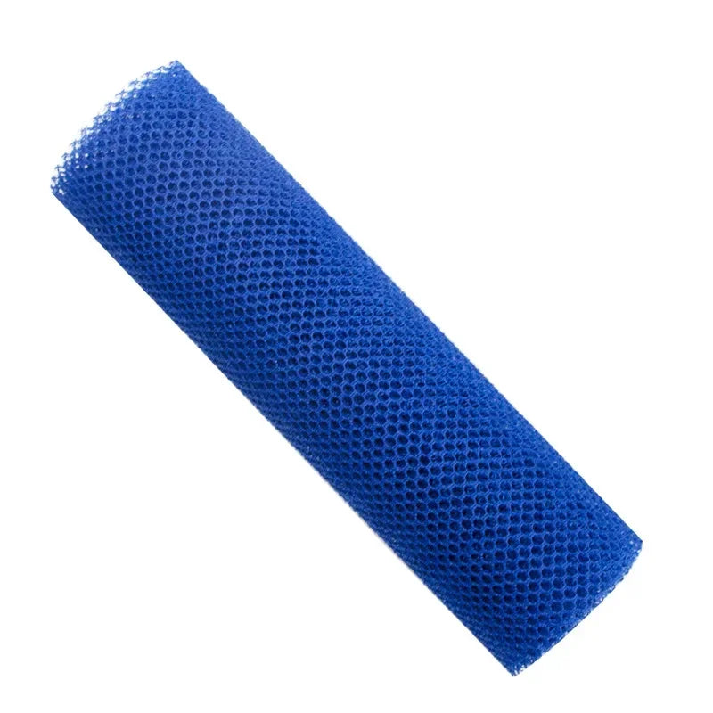 Exfoliating African Net Bath Sponge & Loofah Washcloth – Double-Sided Shower Scrubber for Smooth Skin (1/3 Pcs) Peaceful Pleasures Health and Wellness Blue 55g