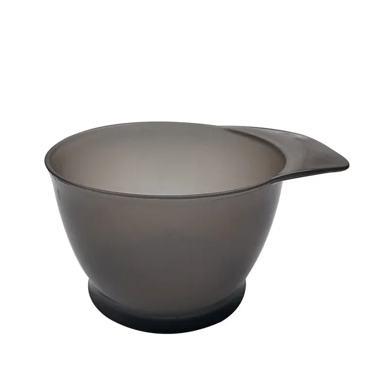 1Pcs Large Capacity Hairdressing Bowl Professional Salon Hair Color Dye Tint Bowl Coloring Mixing Suction Bowl Peaceful Pleasures Health and Wellness black
