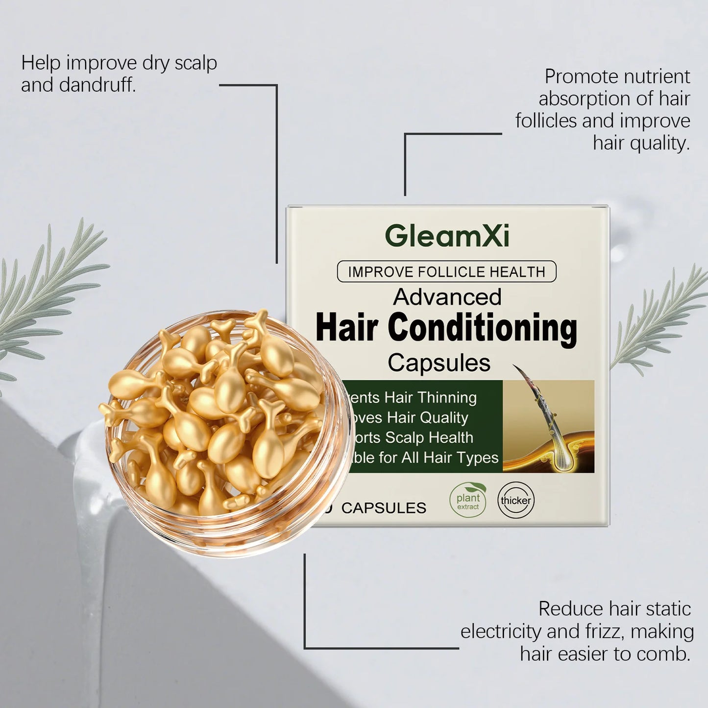 Eelhope Hair Serum Capsules – Growth, Anti-Loss & Scalp Care