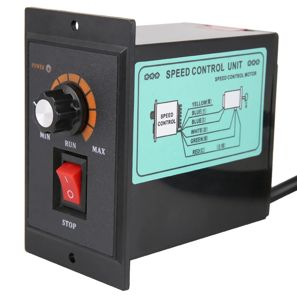 AC 220V 50 60Hz Single Phase Motor Speed Controller Electric Regulator