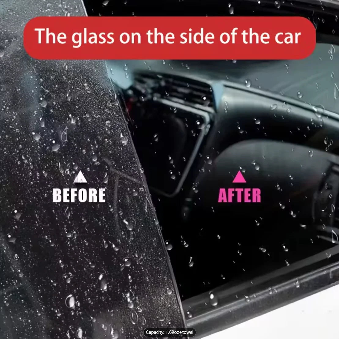 Nano Anti-Fog Spray 50ml – Clear Freezer Glass & Mirror Coat