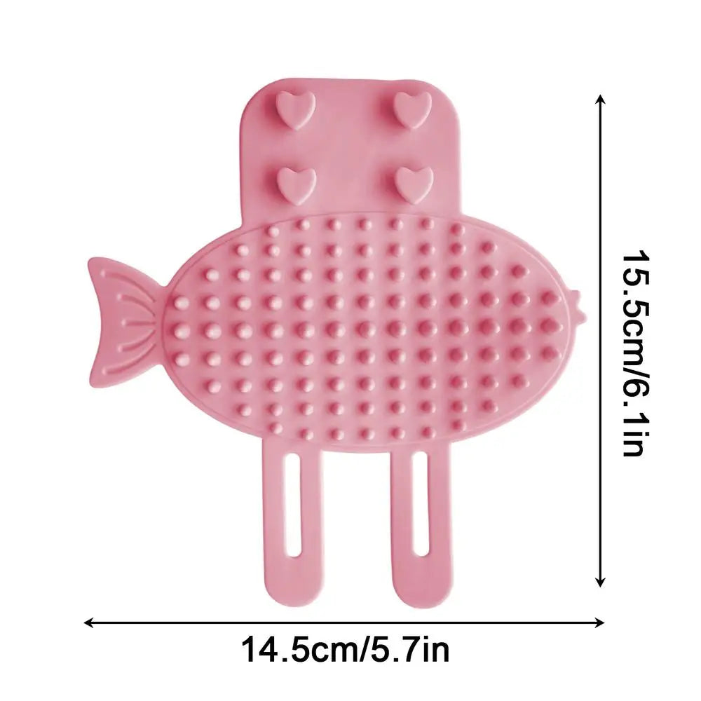 Self-Grooming Cat Brush – Soft Massage Scratcher for Furniture