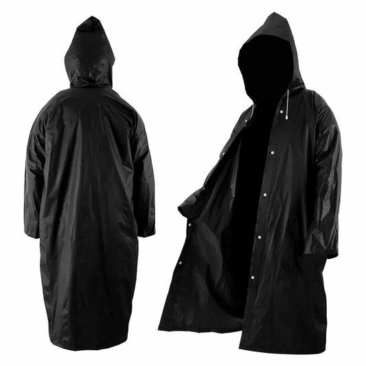 EVA Unisex Waterproof Raincoat – Hooded Outdoor Rainwear Waterproof Raincoat Oasis Select