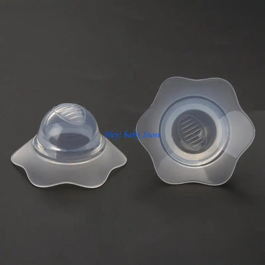 Nano Silver Silicone Nipple Correctors – Petal Shape 2 Pcs