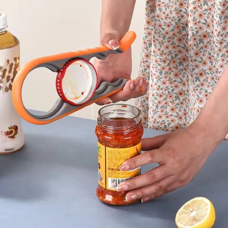 4-in-1 Can & Bottle Opener | Anti-Slip Multi-Function Tool Kitchen Opener Tool Peaceful Pleasures Health and Wellness