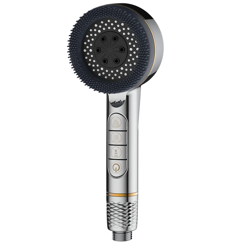 4-Mode High Pressure Handheld Shower Head with Filter | Water Saving