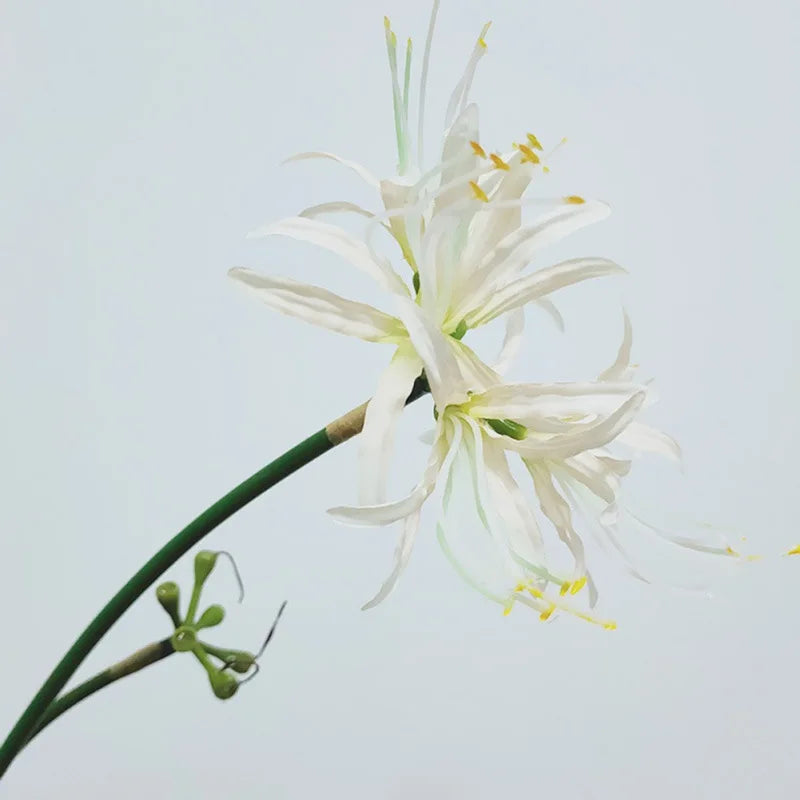 Artificial Red Spider Lily Silk Flower Branch | Home & Wedding