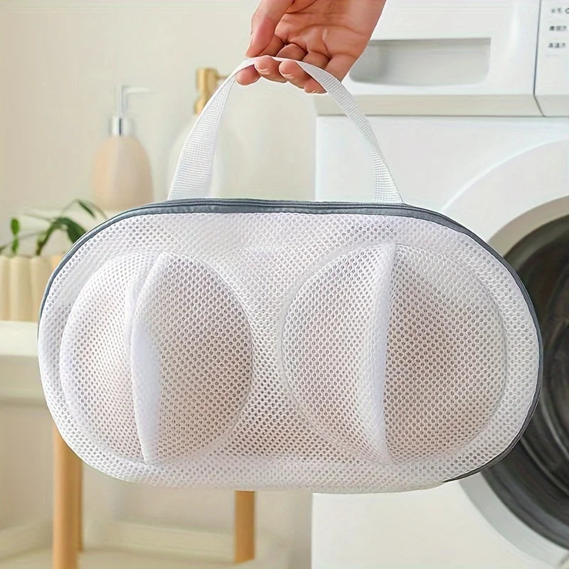 2-Pack Bra Laundry Bags – Anti-Deformation Mesh Wash Pouches