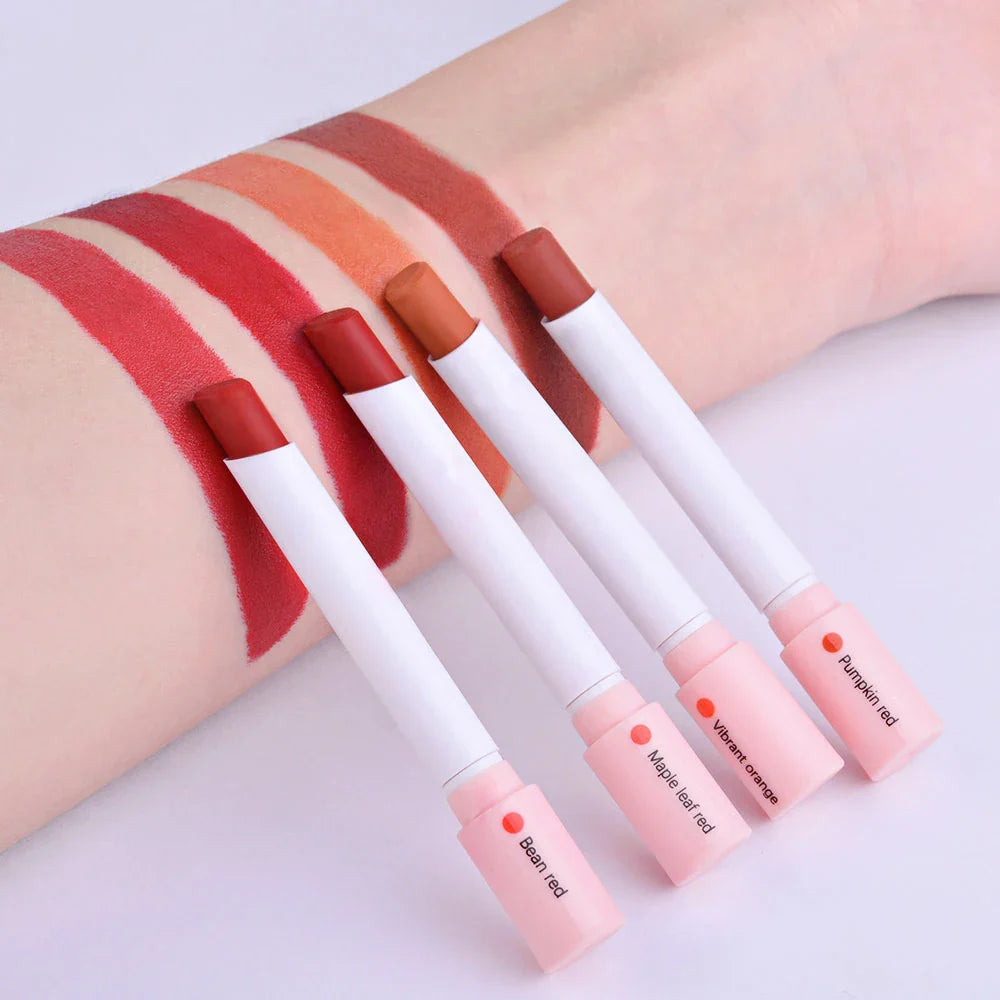 ibcccndc 4-Piece Matte Lipstick Set – Waterproof Long-Lasting Matte Lipstick Set Oasis Select