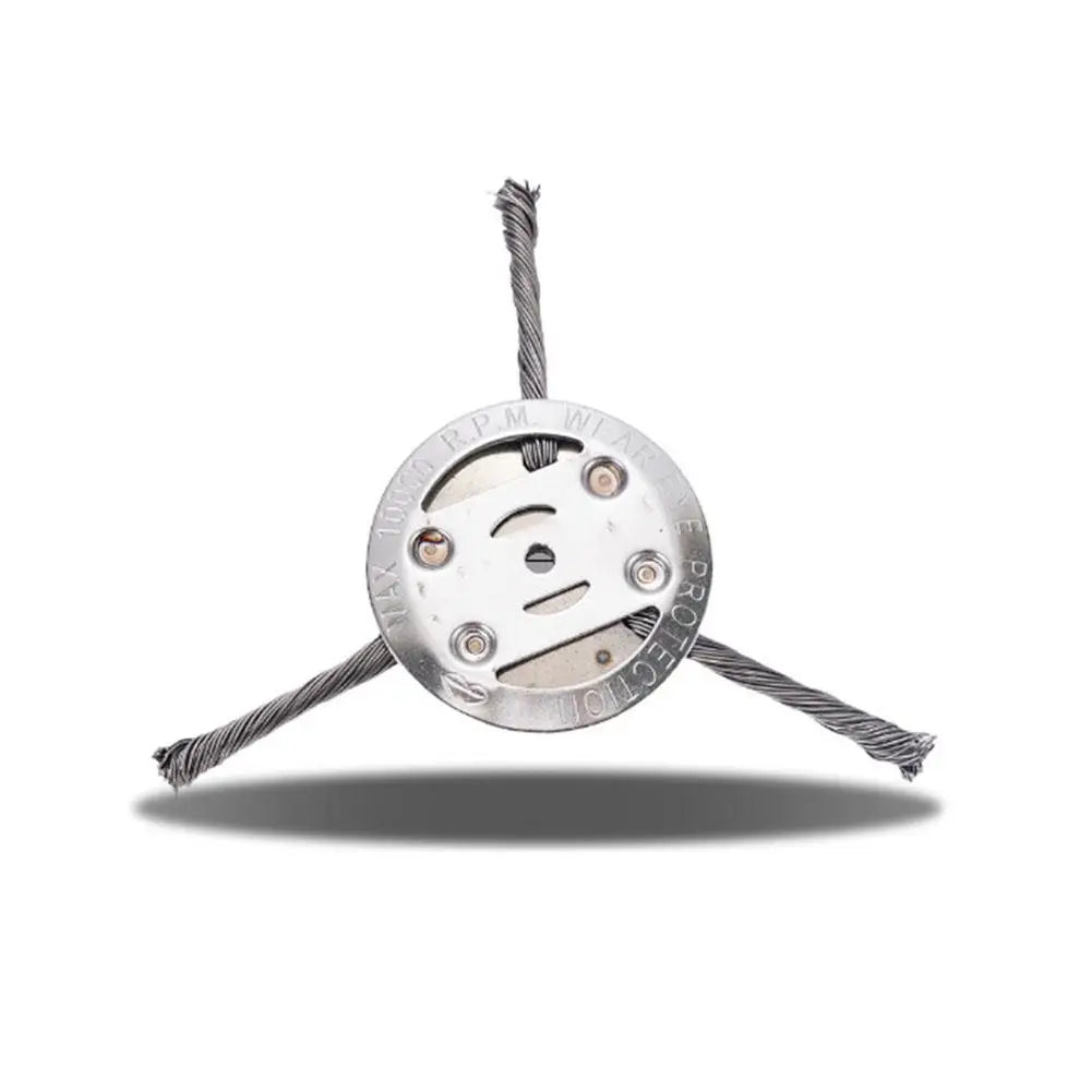 Universal Lawnmower Accessories Lithium Battery 3/6 Blade Grass Cutter Steel Wire Weed Head Disk for Garden Care Peaceful Pleasures Health and Wellness 3 knives