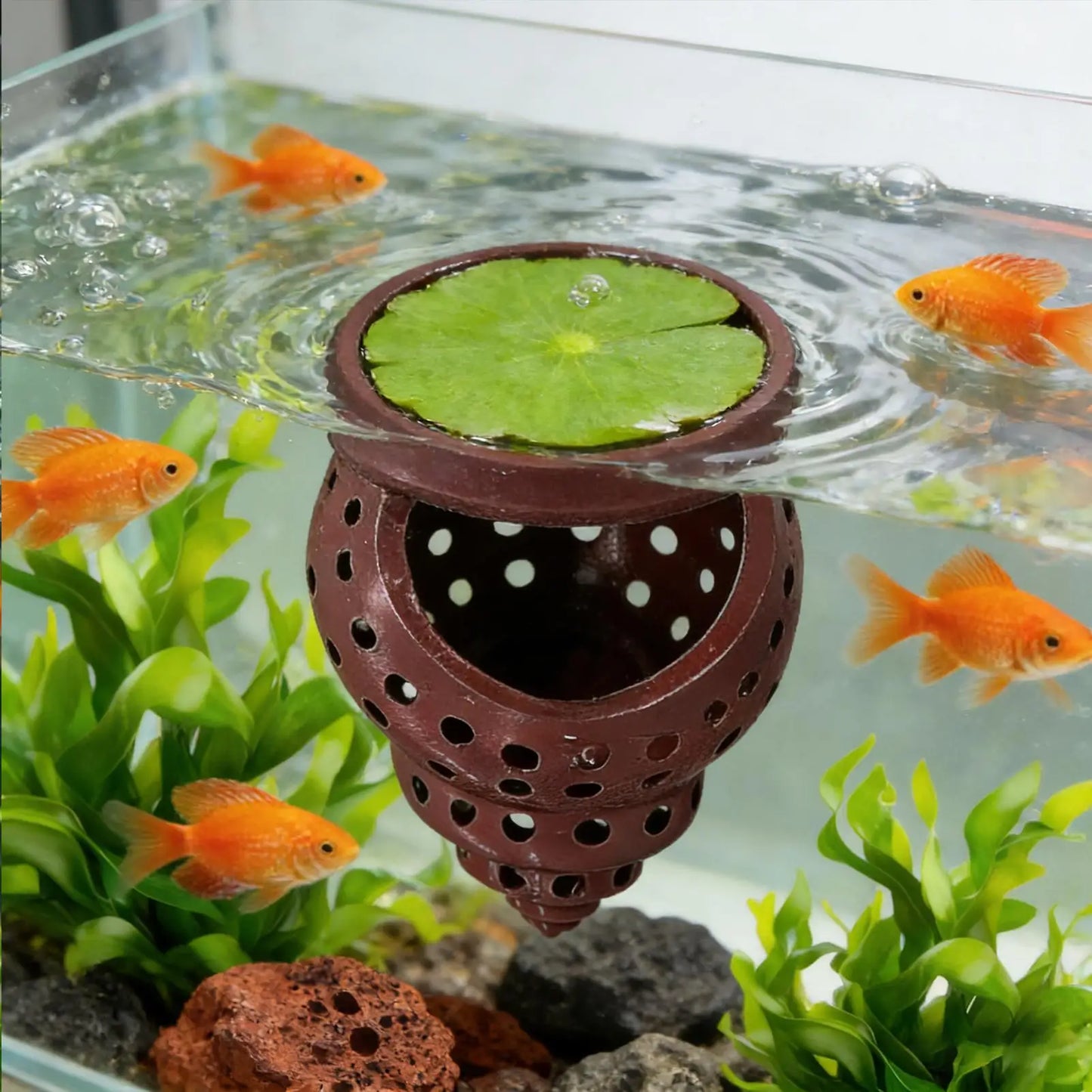 Betta Hammock Floating Cave – Fish & Shrimp Hideout Shelter