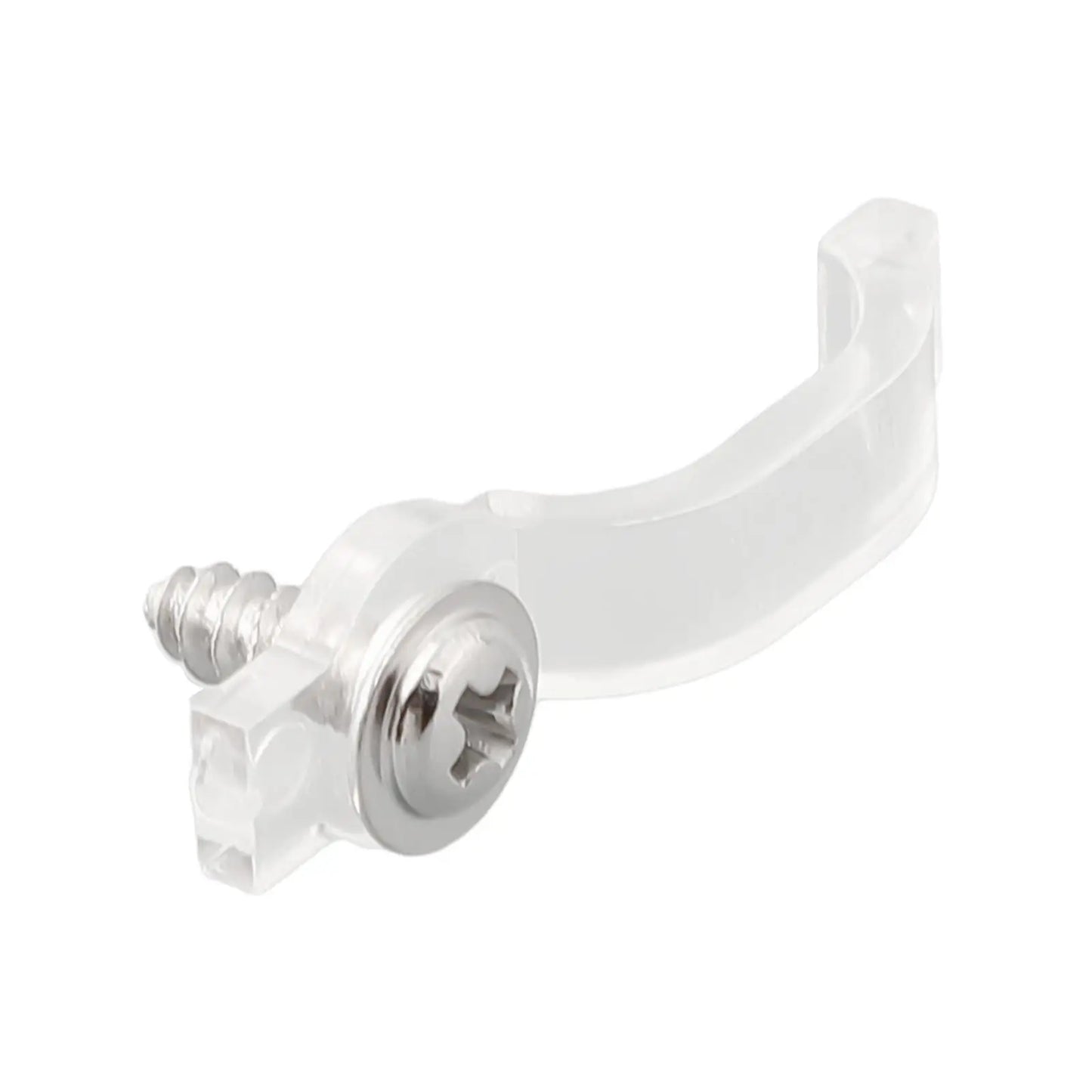 LED Strip Mounting Clips with Screws | 50 & 100 Pack, 10mm