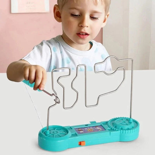 Kids Collison Electric Shock Toy Education Touch Maze Game Party Peaceful Pleasures Health and Wellness