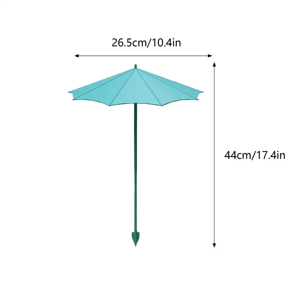 3-Pack Mini Plant Umbrellas – UV Sun Shade for Seedlings