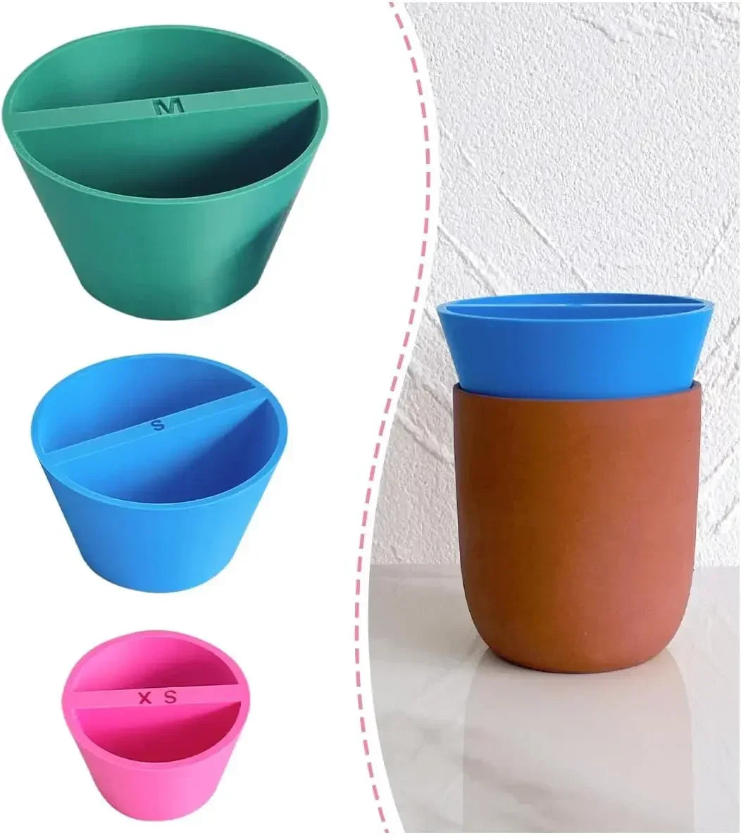 Pottery Molds Set with Wooden Clay Tools for Making Mugs And Vases plus 3 Rim Cone Pottery Shaping Tools Peaceful Pleasures Health and Wellness