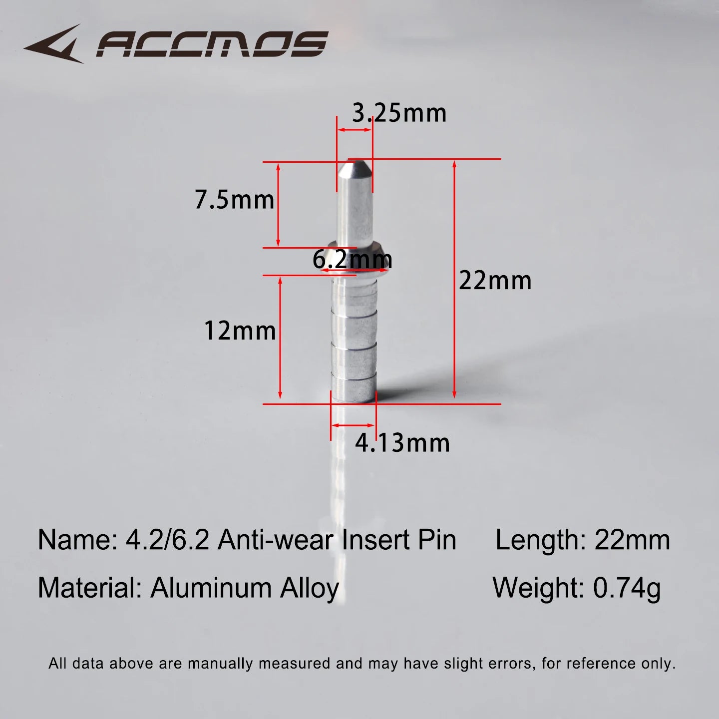 Nock Pin ID3 Aluminum Arrow Tail Shaft Archery Shooting Accessories