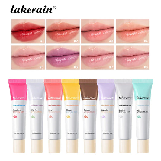 Lakerain Dot-Mesh Lip Balm – Nourishing, 8 Scents & Shades Nourishing Lip Balm Oasis Select