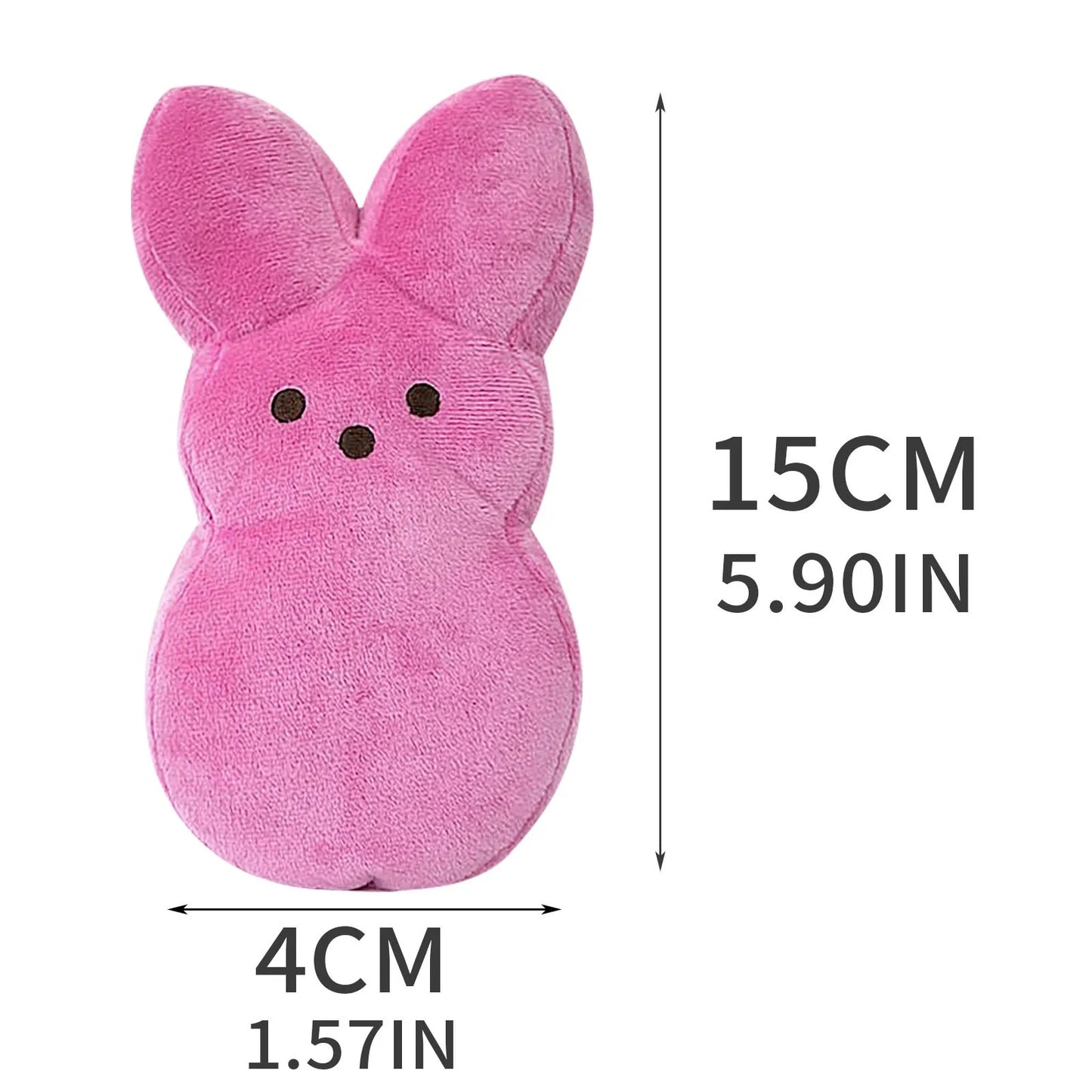 15cm Peeps Plush Bunny Stuffed Animal – Easter Toy Gift