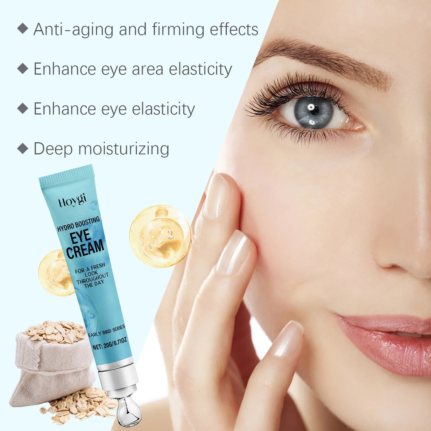 Hoygi Dark Circle Eye Cream – Anti-Puffiness & Firming, 20g
