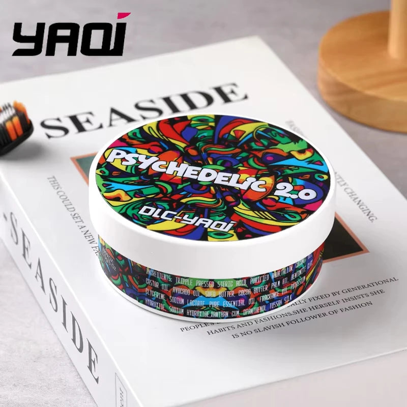 2026 Flash Sale YAQI Psychedelic 2.0 Atisan 170g Shaving Soap for Men Pursuing A Refined Lifestyle Provide Comfortable Shaving Peaceful Pleasures Health and Wellness
