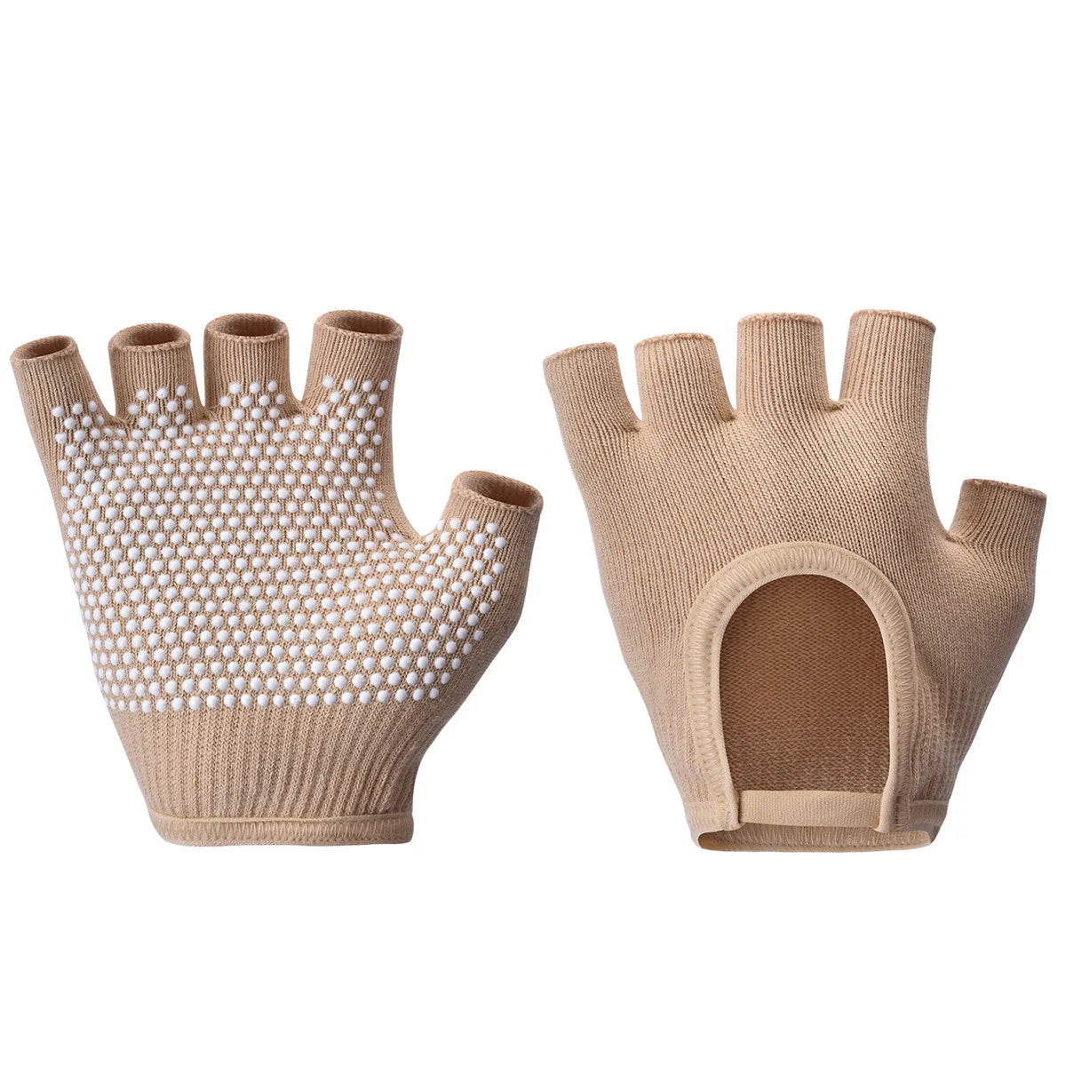 Women's Half Finger Anti-Slip Yoga Gloves | Pilates & Cycling