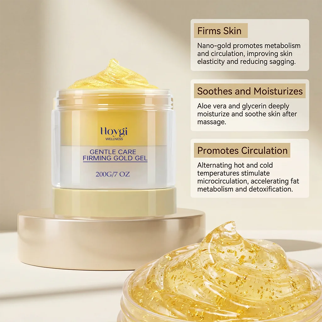 Gold Firming Body Massage Gel – Toning & Slimming 200g
