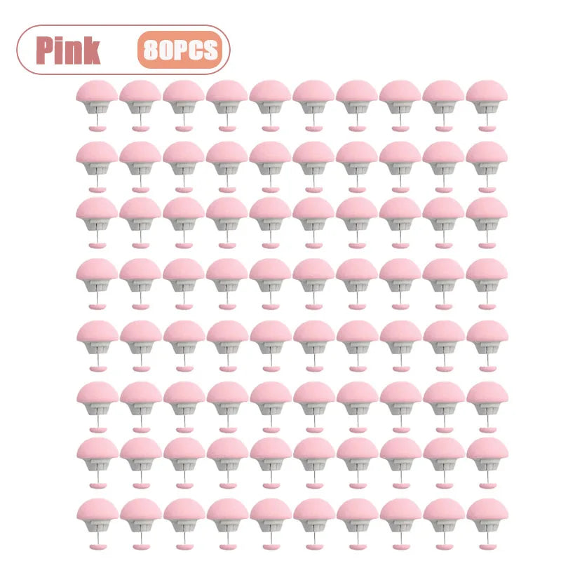 Mushroom Head Duvet Clips – No-Sew Bed Sheet Fasteners 20–80 PCS