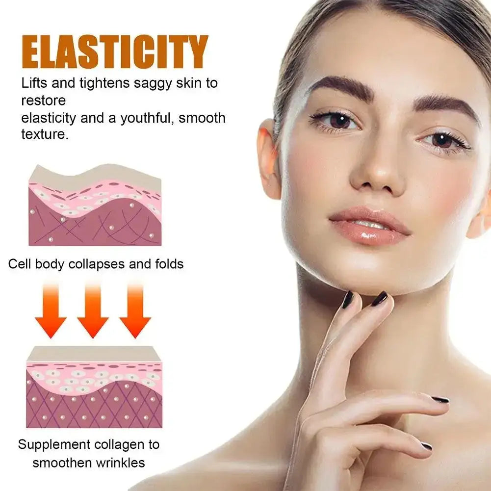 Collagen Face Serum moisturing Tightening Hydrating Smoothing nourishing Brightening face skin care product 30ml Peaceful Pleasures Health and Wellness
