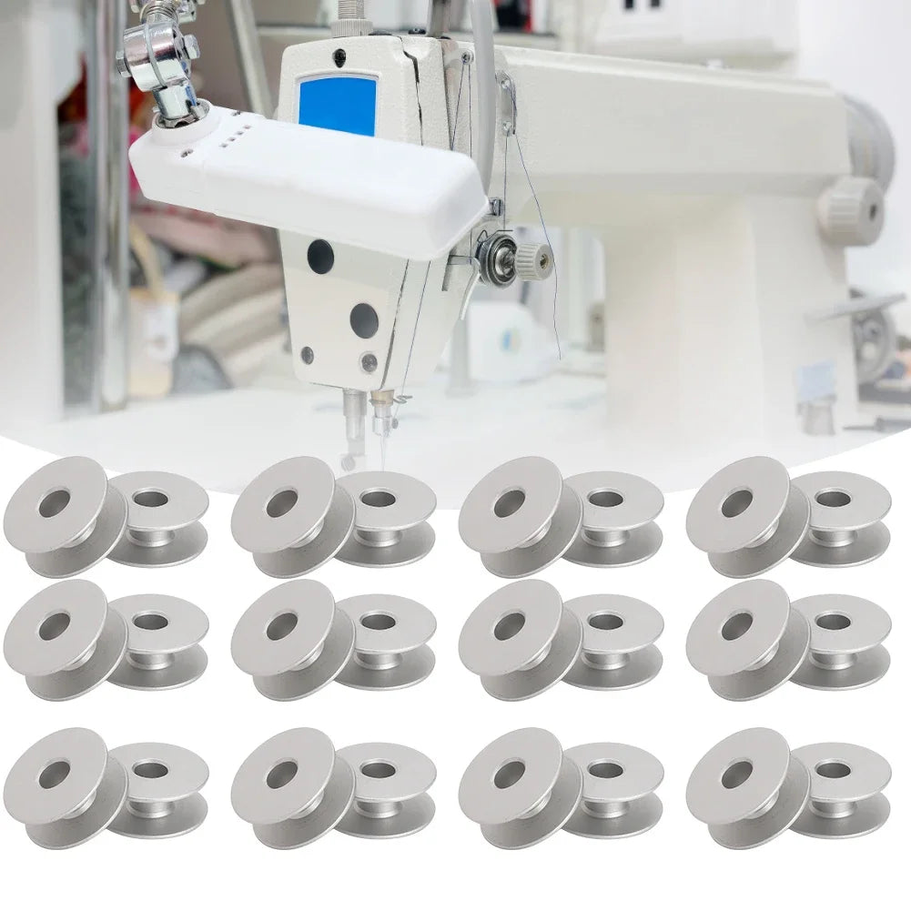 Metal Bobbins Flat Embroidery Car Sewing Machine Replacement