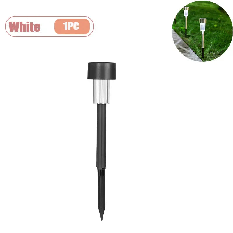 Solar Stainless Steel Pathway Lights | Waterproof Garden Stake